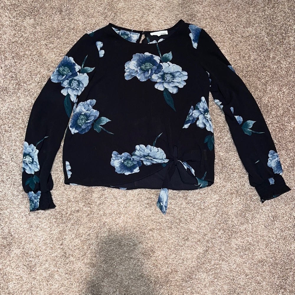 Flowered Blouse